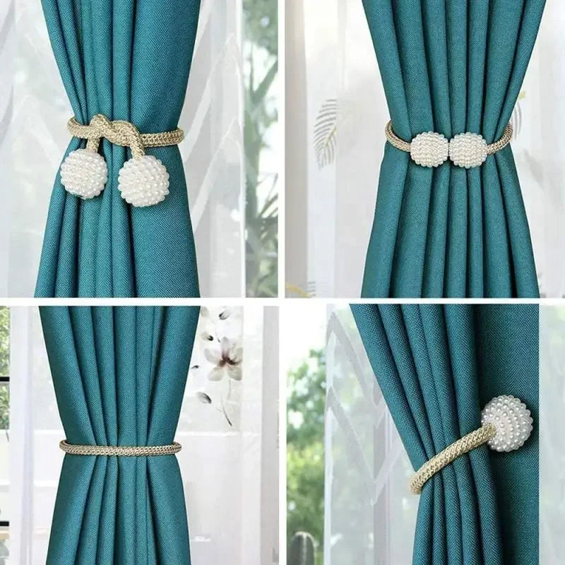 The Serenity 'Jewel-Clasp' Magnetic Curtain Tie Back