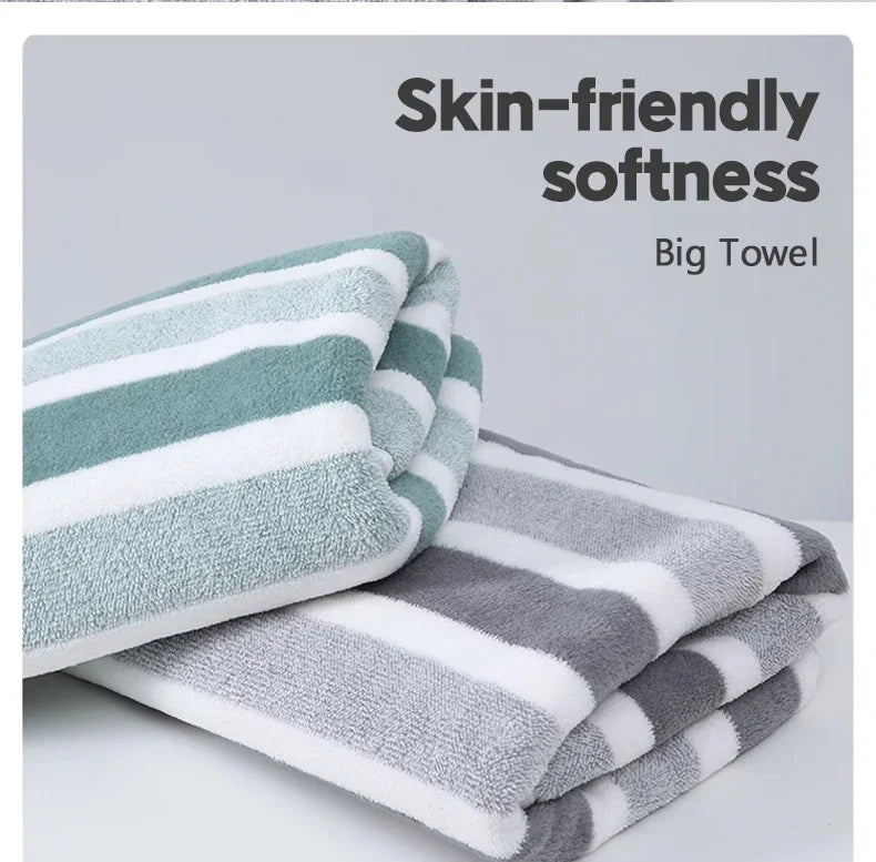 Thick Absorbent Soft Cotton Bath Towel