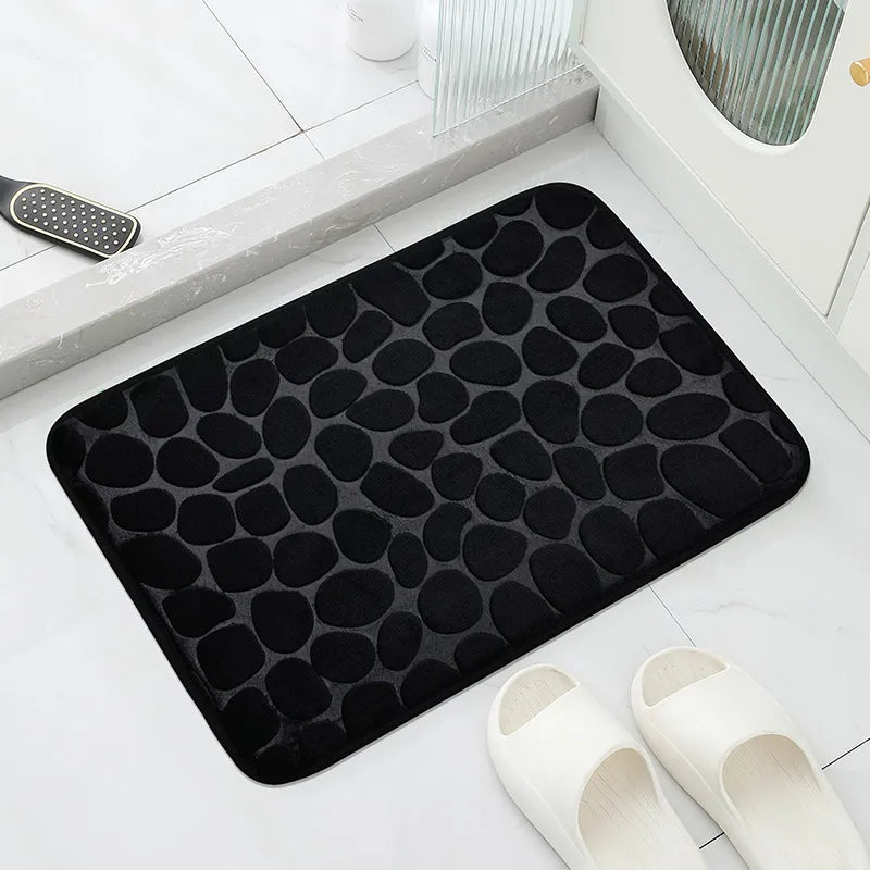 Comfort Cobblestone Anti-Slip Bath Mat