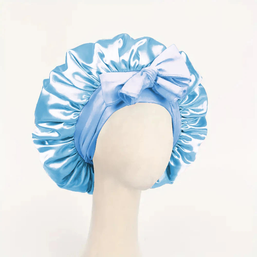 The Serenity 'Secure-Fit' Adjustable Silk Sleep Bonnet