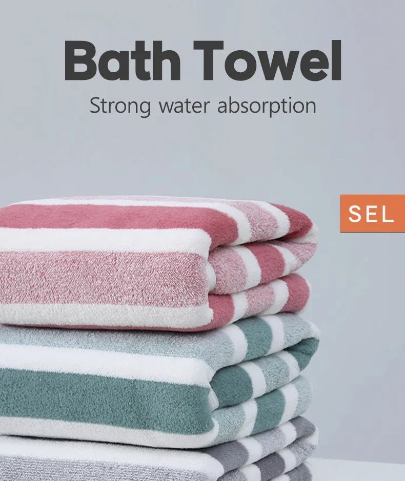 Thick Absorbent Soft Cotton Bath Towel