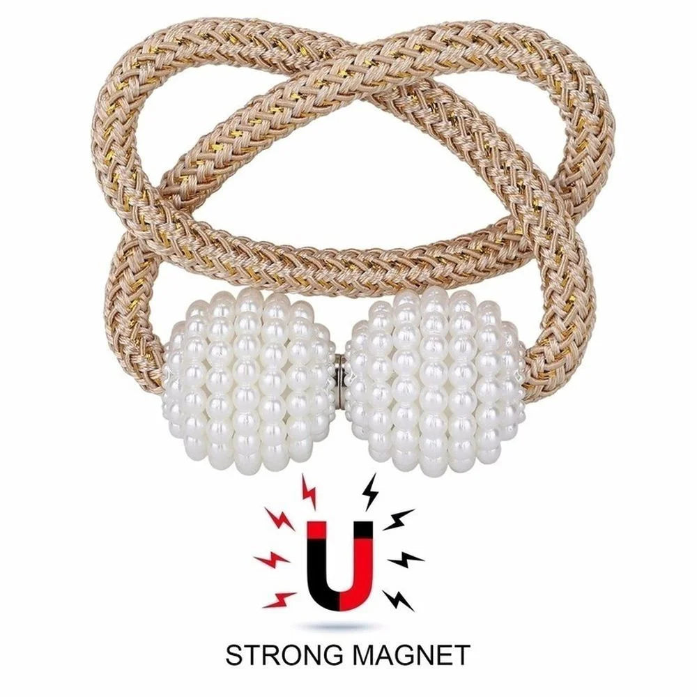 The Serenity 'Jewel-Clasp' Magnetic Curtain Tie Back