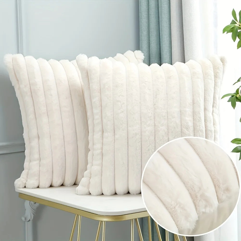 The Serenity 'Corduroy Stripe' Versatile Cushion Cover