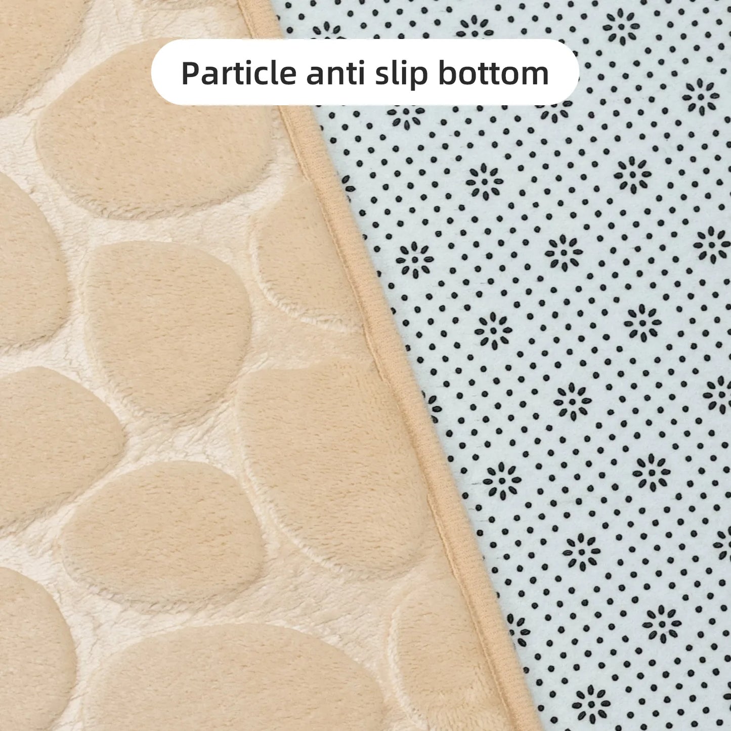 Comfort Cobblestone Anti-Slip Bath Mat