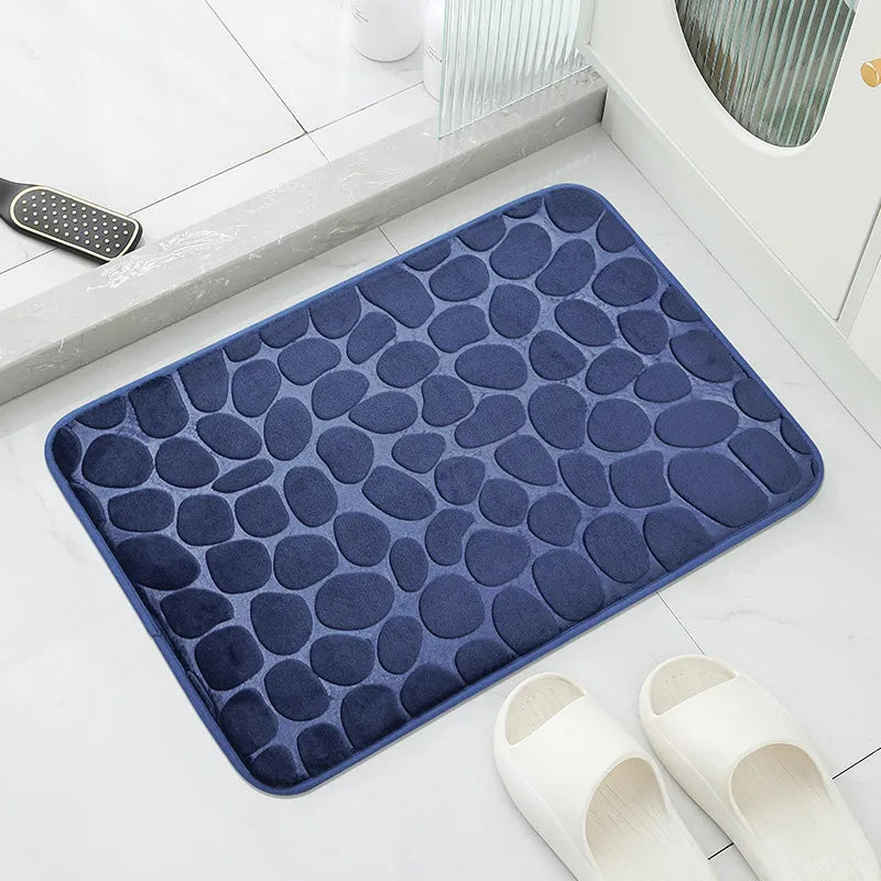 Comfort Cobblestone Anti-Slip Bath Mat
