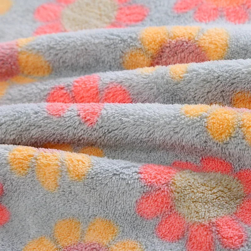 The Serenity 'Coral Bloom' Ultra-Absorbent Kitchen Cloths (Set of 4)